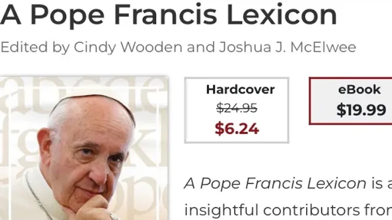 A “Pope” Francis Lexicon