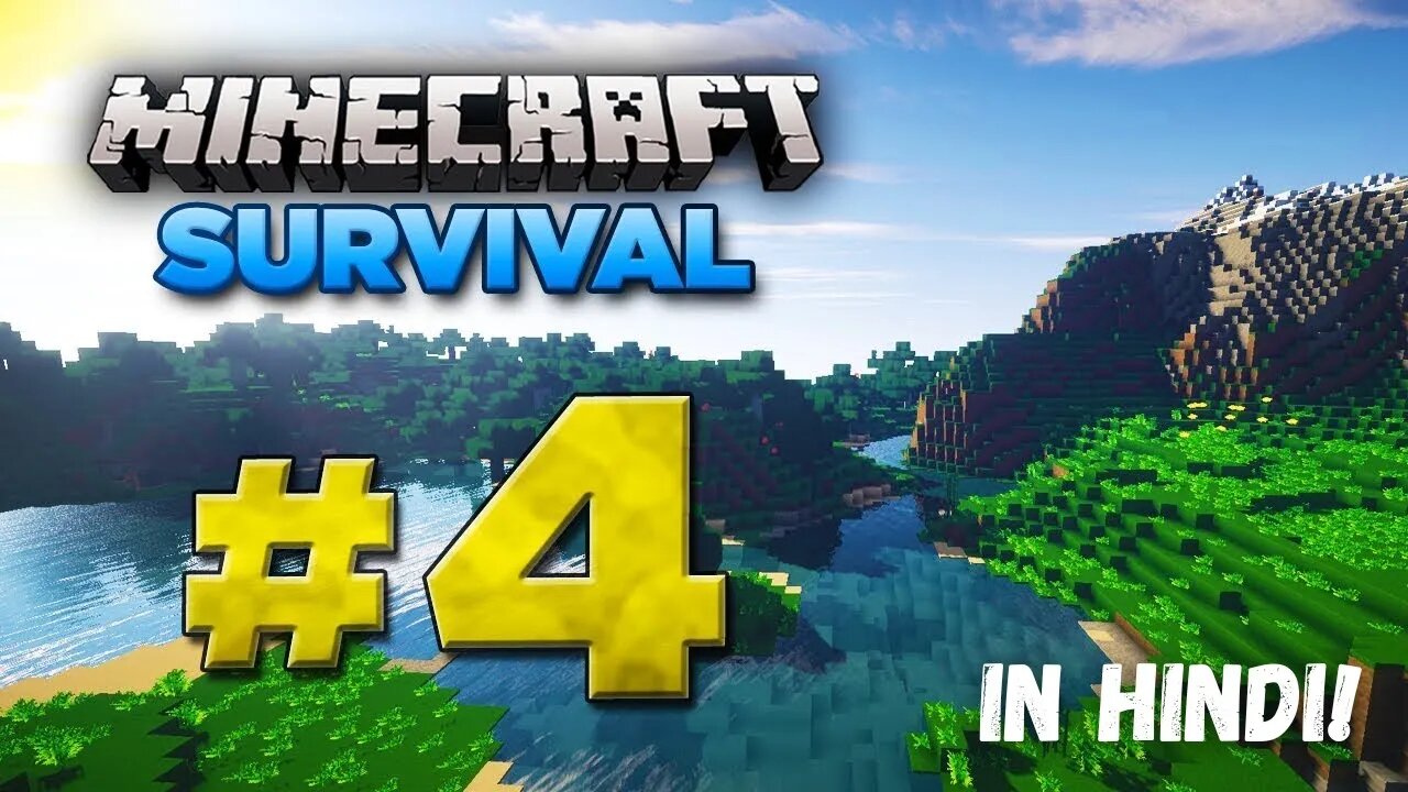 Netherrr ne mar deya😭|| Minecraft survival series #4