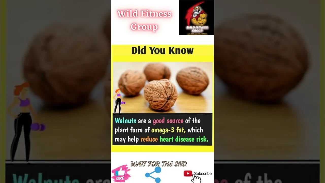 🔥Benefits of walnuts🔥#shorts🔥#wildfitnessgroup🔥12 May 2022🔥