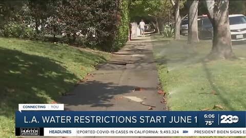 Los Angeles to restrict outdoor watering to twice a week