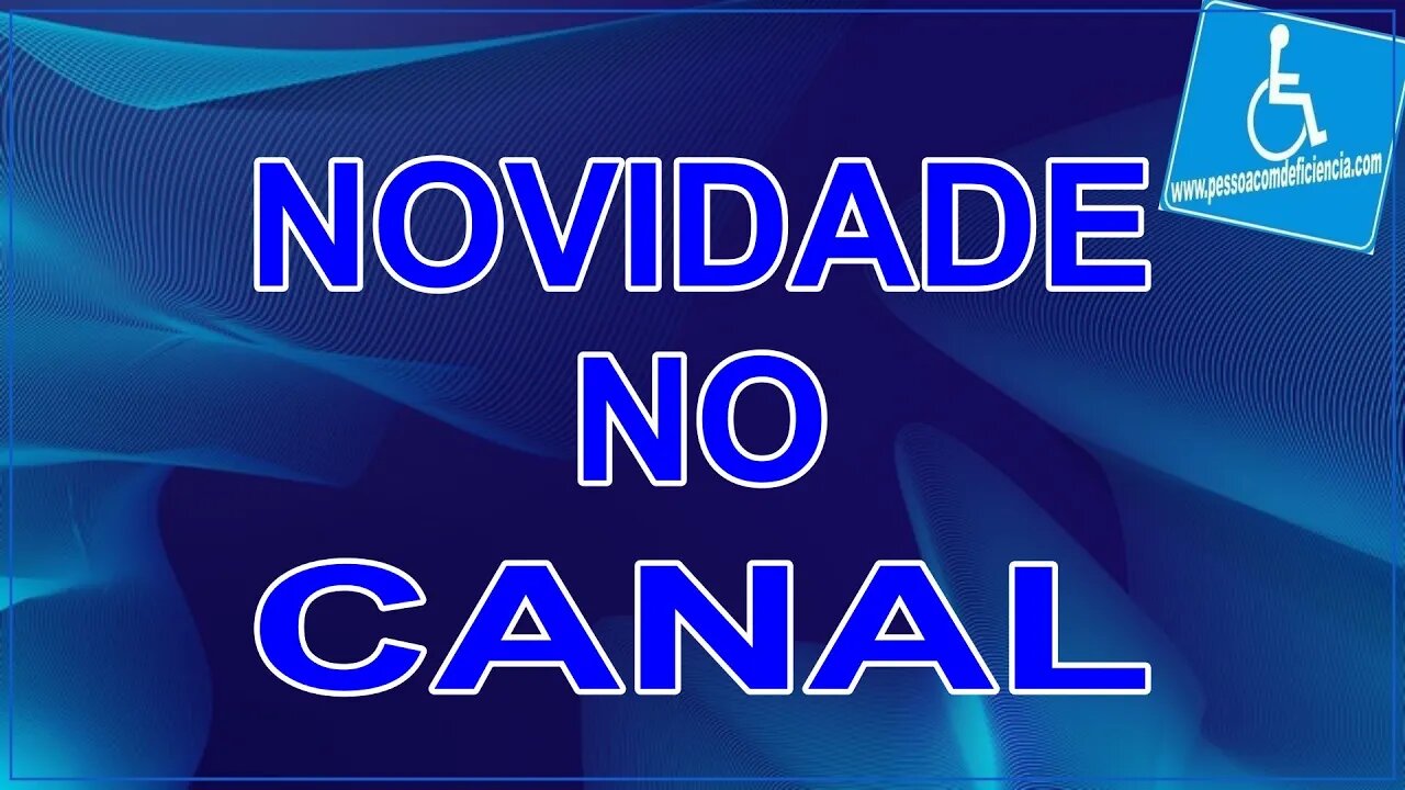 Novidade no Canal