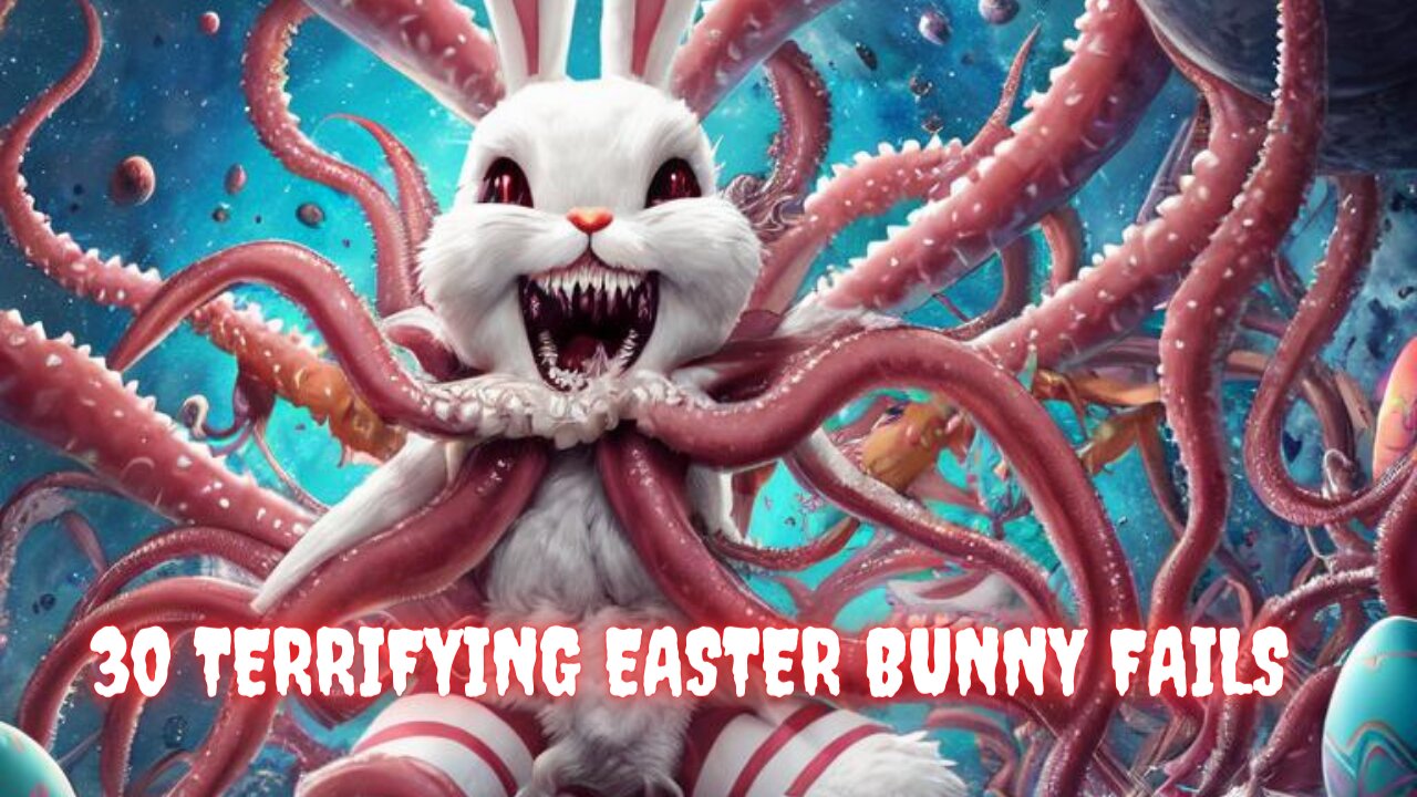 EASTER BUNNY GOES HORRIBLY WRONG | 30 IMAGES TO MAKE YOU RECONSIDER EASTER AND HIDE!