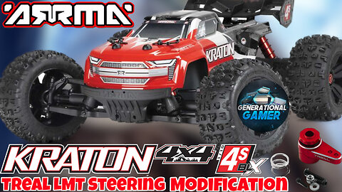 Fixing the Kraton 4S Steering with Treal LMT Server Saver Mod