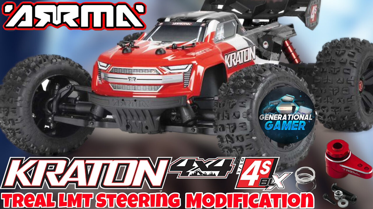 Fixing the Kraton 4S Steering with Treal LMT Server Saver Mod