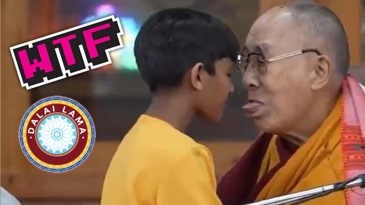 So Why did the Dalai Lama Tell a Kid to Suck on His Tongue?
