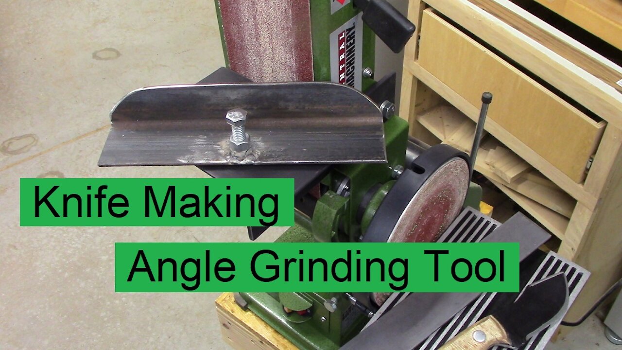 Knife Making Angle Grinding Tool - Let's Figure This Out