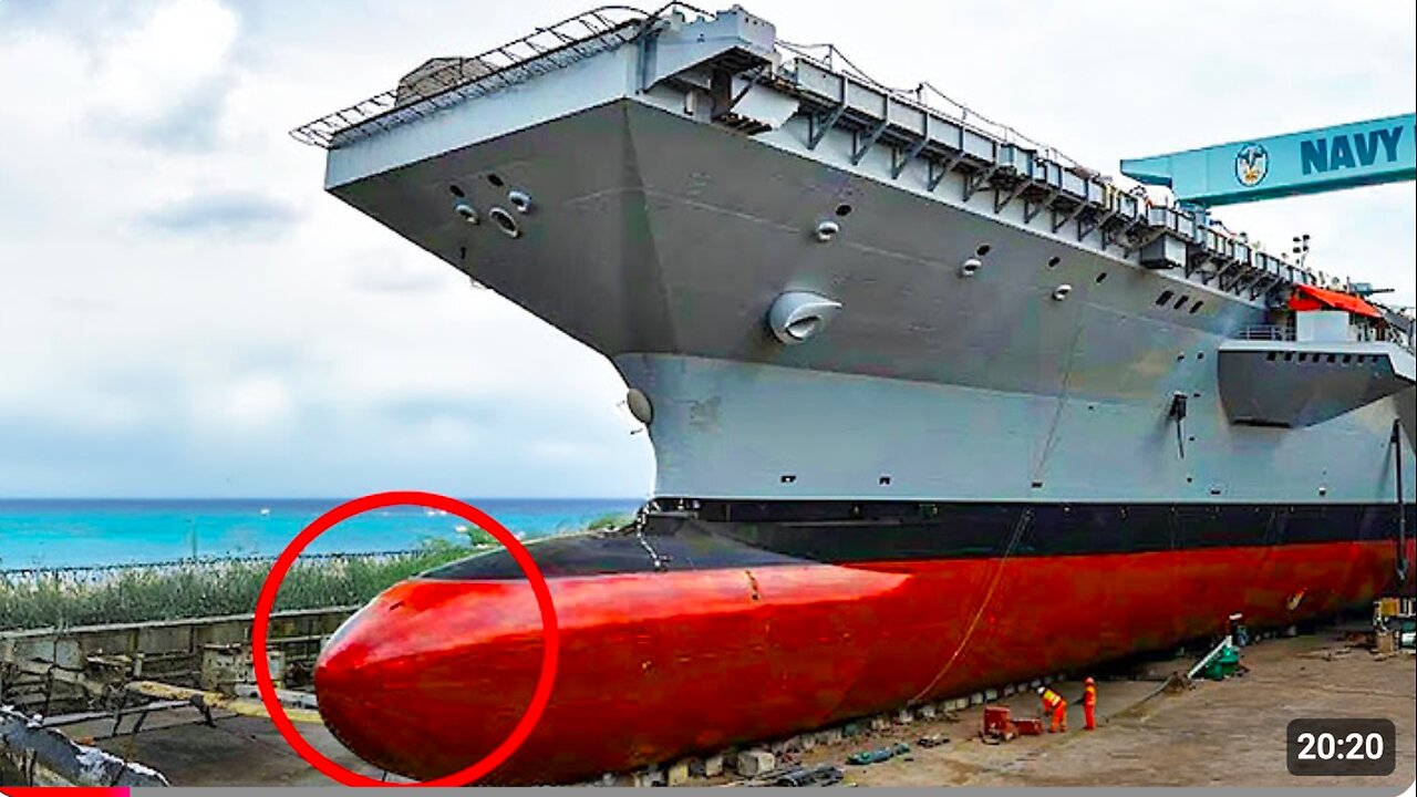 How is Life Inside the HULL of a MASSIVE US Aircraft Carrier?