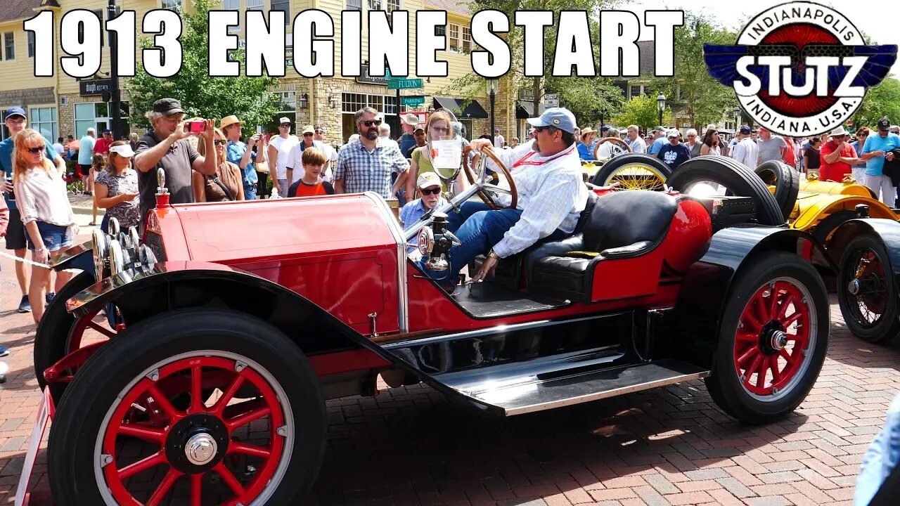 1913 STuTZ Bearcat Engine Start-up