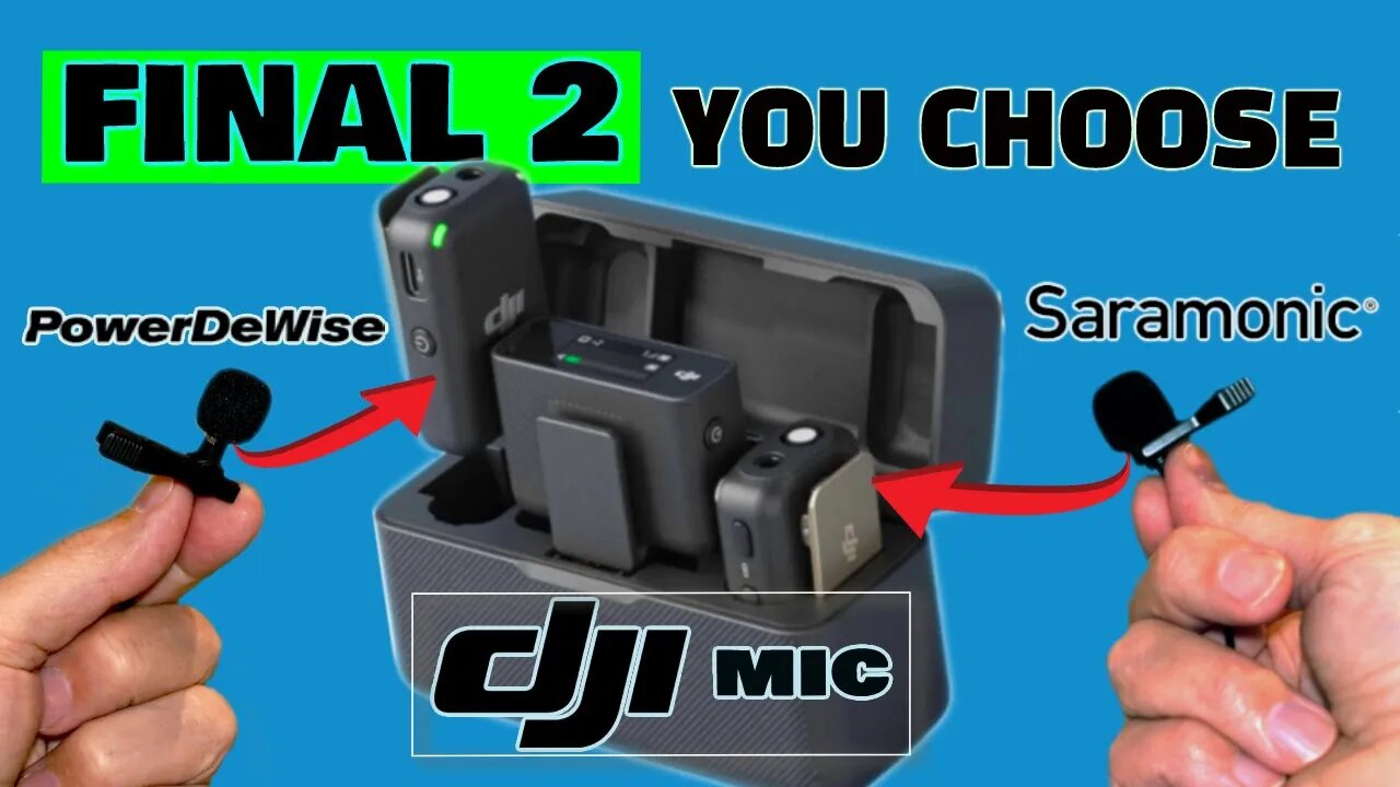 I Retested the 2 Best Lavalier Mics for the DJI Mic... Now I Need Your Help.