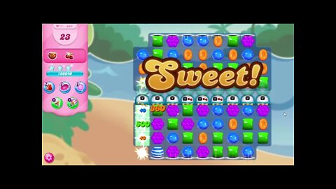 Candy Crush Saga Level 884