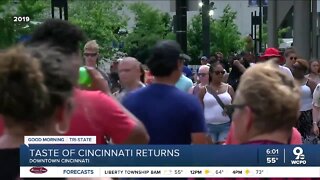 Taste of Cincinnati returns today