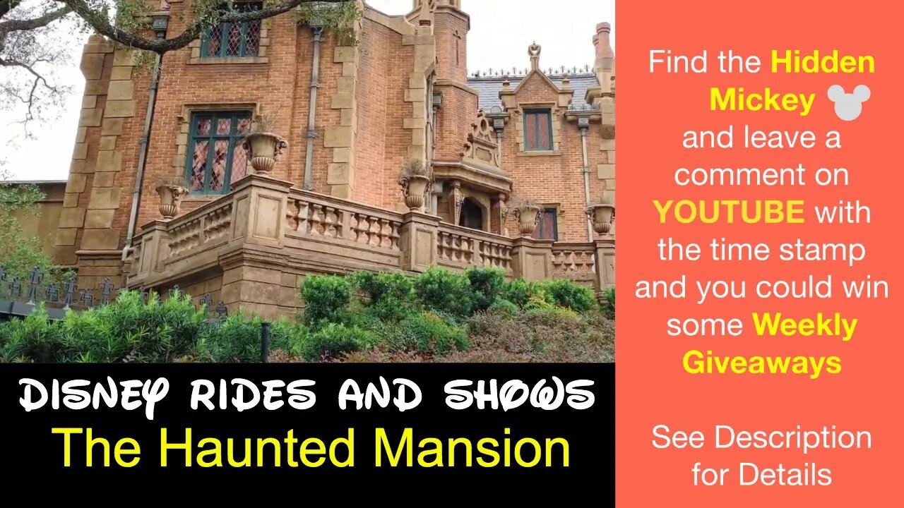 The Haunted Mansion Ride - Magic Kingdom - Disney World