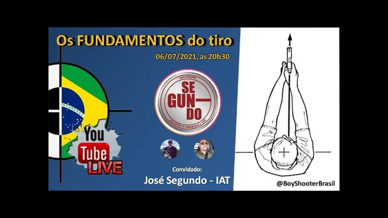 LIVE: Os FUNDAMENTOS do tiro - com José Segundo