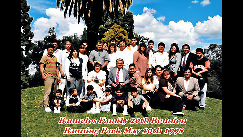 Banuelos Family 20th Reunion at Banning Park May 10th 1998