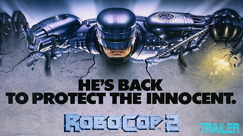 ROBOCOP 2 - OFFICIAL TRAILER - 1990
