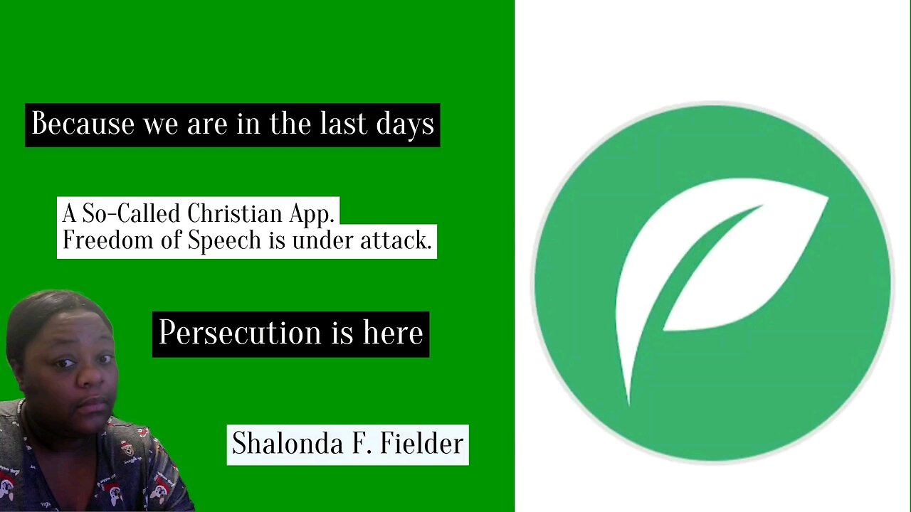 A So-Called Christian App. Freedom of Speech is under attack