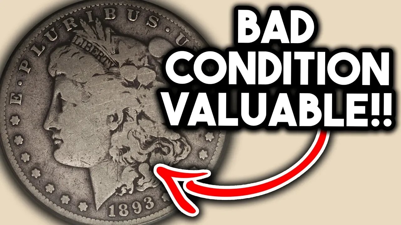 BAD CONDITION COINS WORTH BIG MONEY - SUPER RARE MORGAN DOLLARS LOW MINTAGE COINS