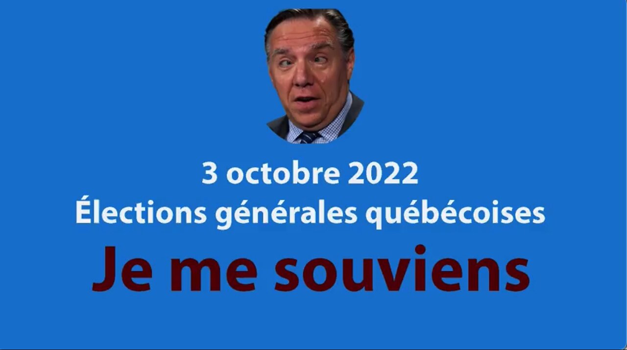 Le 3 octobre Je me souviens