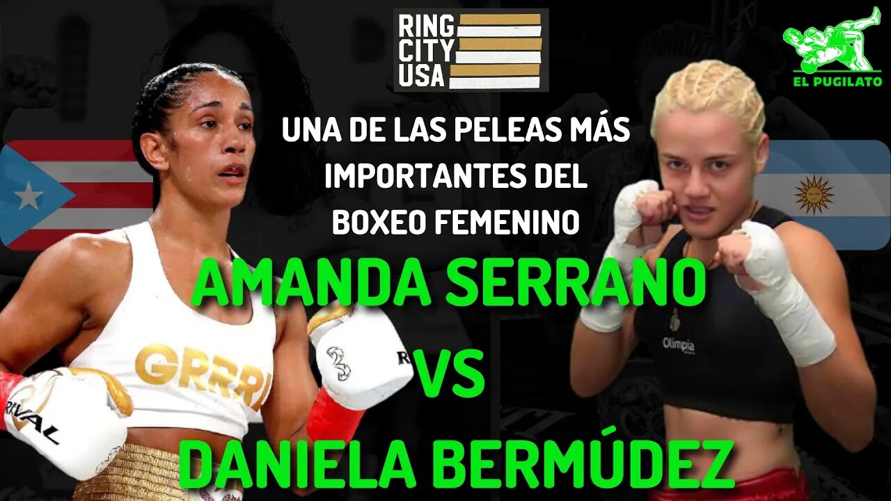 Amanda Serrano busca defender el orgullo Boricua- #SerranovsBermúdez