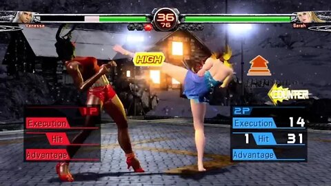 VF5FS match - Vanessa (Kruza) vs. Sarah (Risa 33)