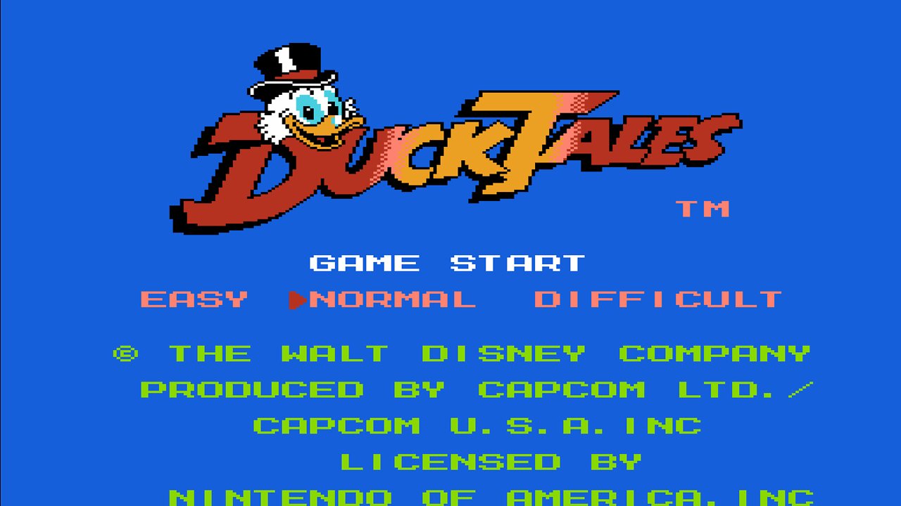 Duck Tales (1989) Full Game Walkthrough [NES]