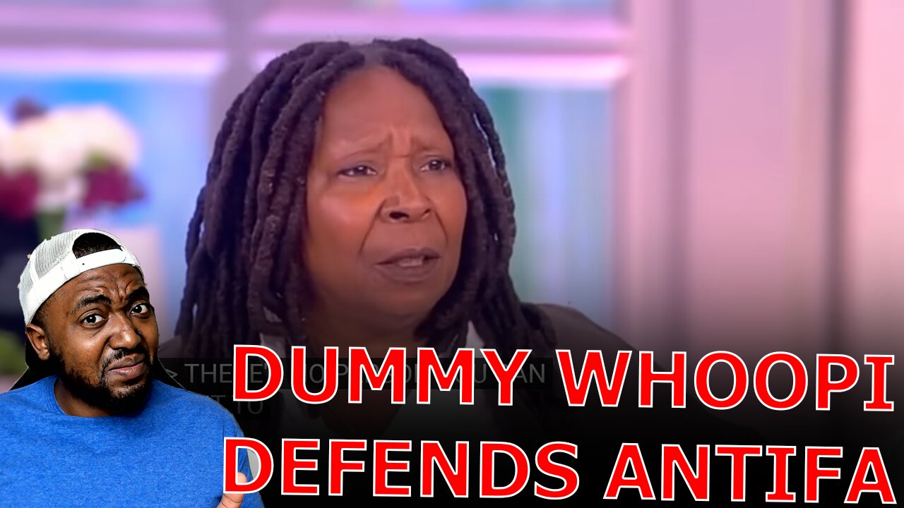 Whoopi Goldberg DEFENDS ANTIFA By Claiming Everyone Thinks They Are Black People & They Are Made Up!