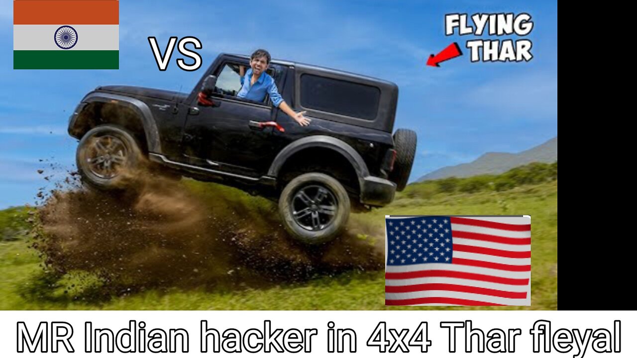 4x4 Flying Thar...Not For Sale...हाँ थार उड़ती है |