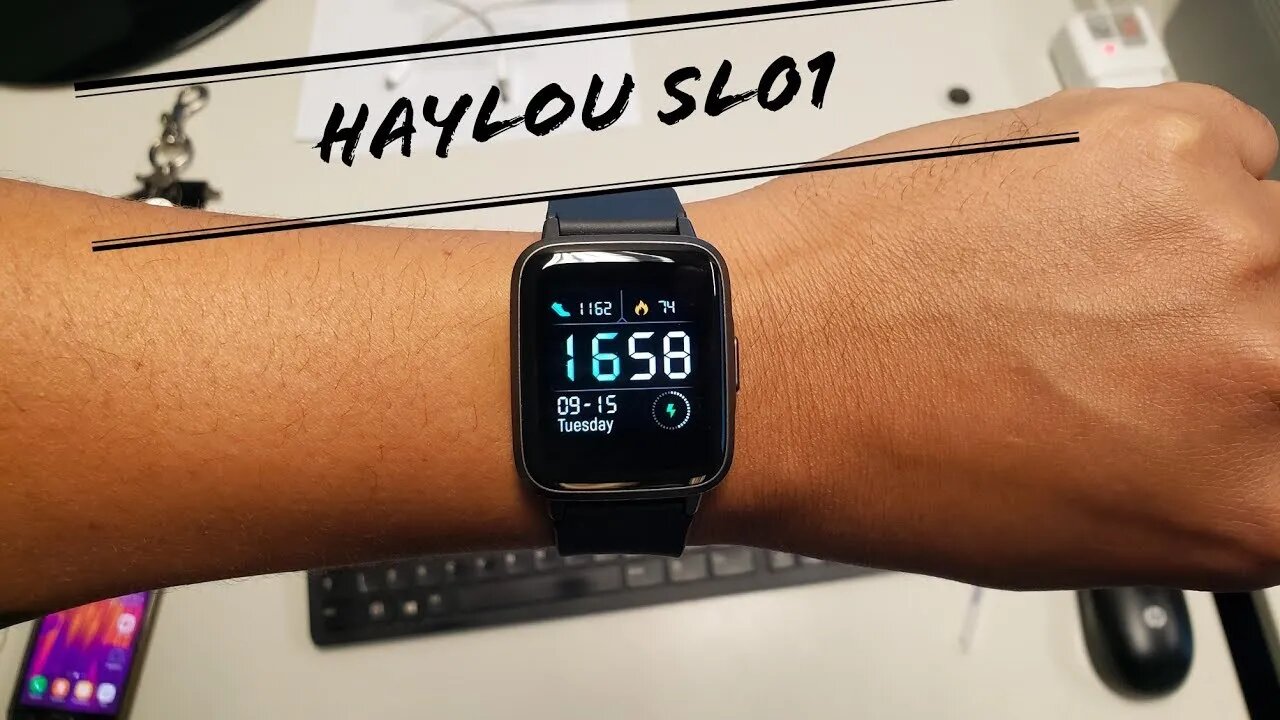 SmartWacth Haylou LS01 BOA, BONITA E BARATA Smartwatch COM CERTIFICADO IP 67