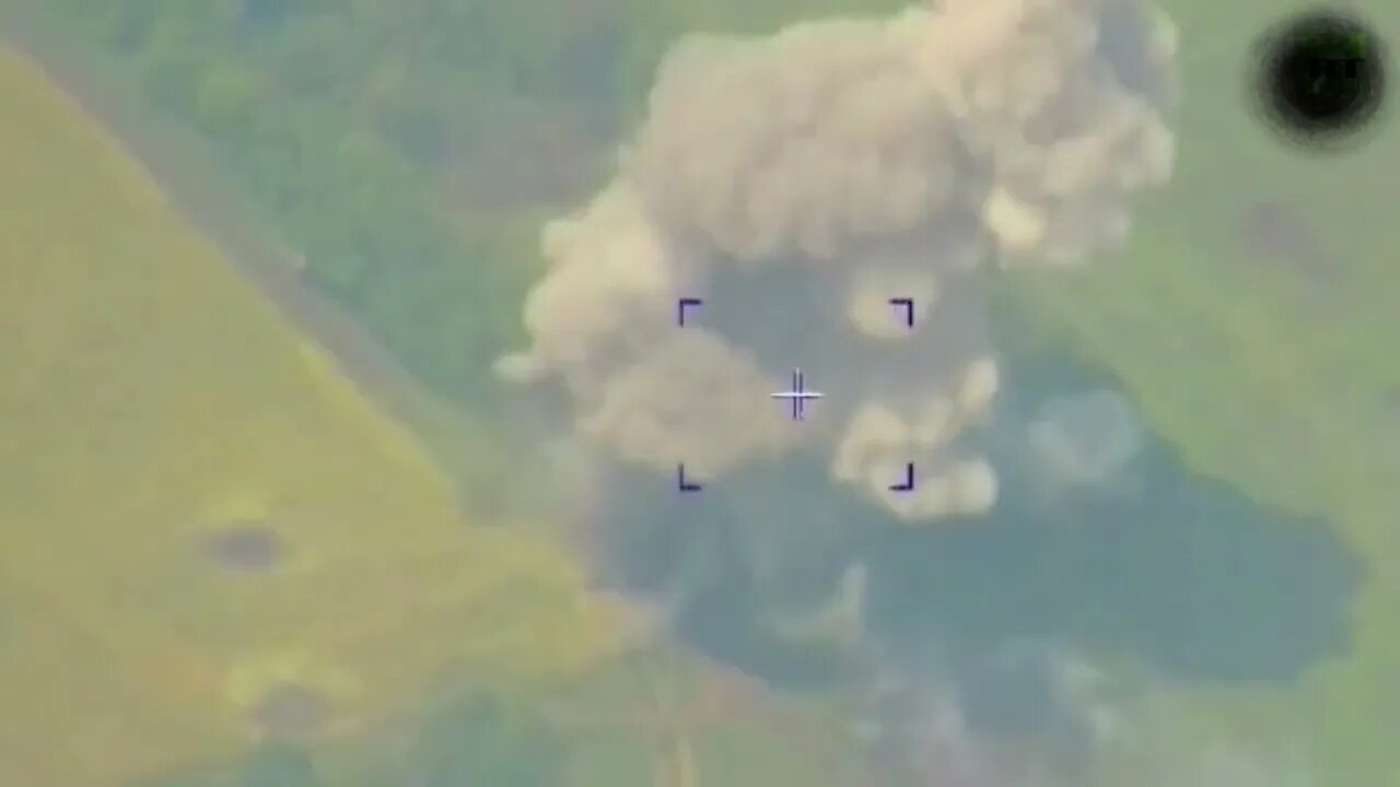 Russian Drone footage of AIRSTRIKE!