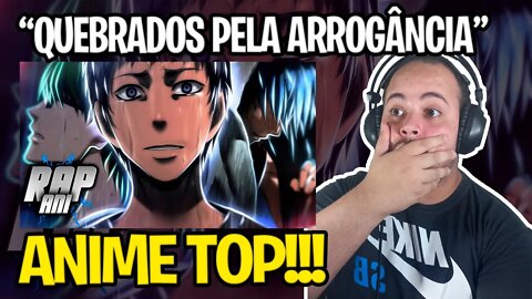 REACT Rap - DESABAFO DA GERAÇÃO 『 KNB 』 |Estou Quebrado| AniRap e @Ishida (Prod. Hunter)