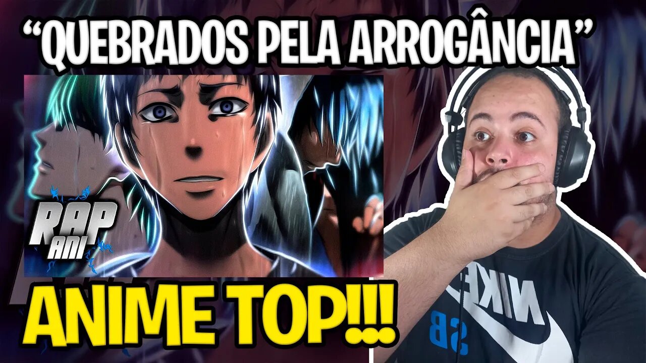 REACT Rap - DESABAFO DA GERAÇÃO 『 KNB 』 |Estou Quebrado| AniRap e @Ishida (Prod. Hunter)