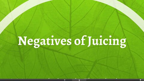 Juicing VS Blending 201 | Dr. Kevin Conners - Conners Clinic