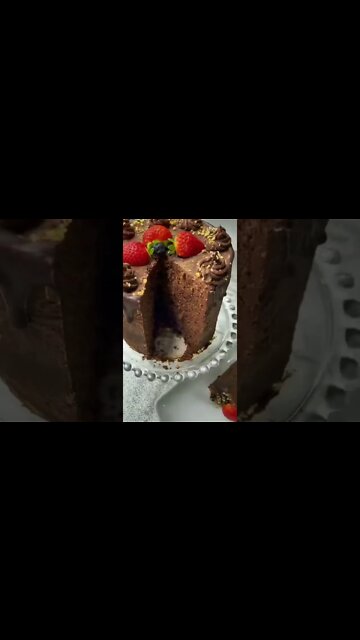 keto chocolate cake | low carb cake | low carb dessert #Shorts