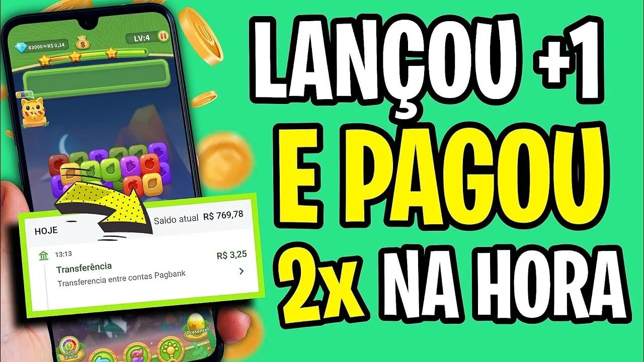 ✅ CORRE - APP PAGANDO NO PIX NA ORA, | App que paga de verdade