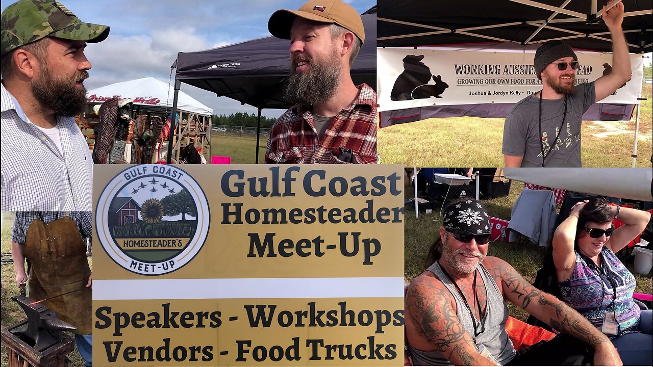 Gulf Coast Homesteader Meet Up October 28 and 29 2022