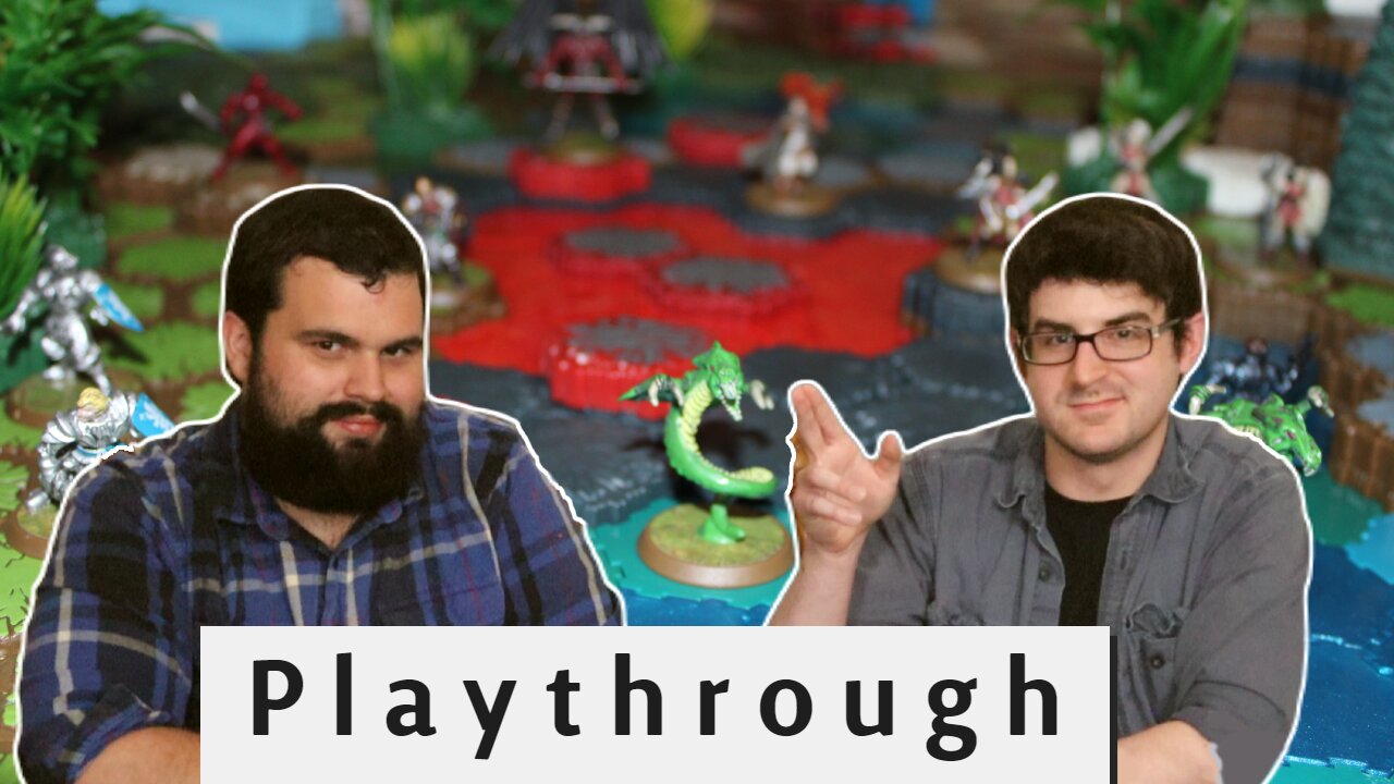 Heroscape: Playthrough: Board Game Knights of the Round Table