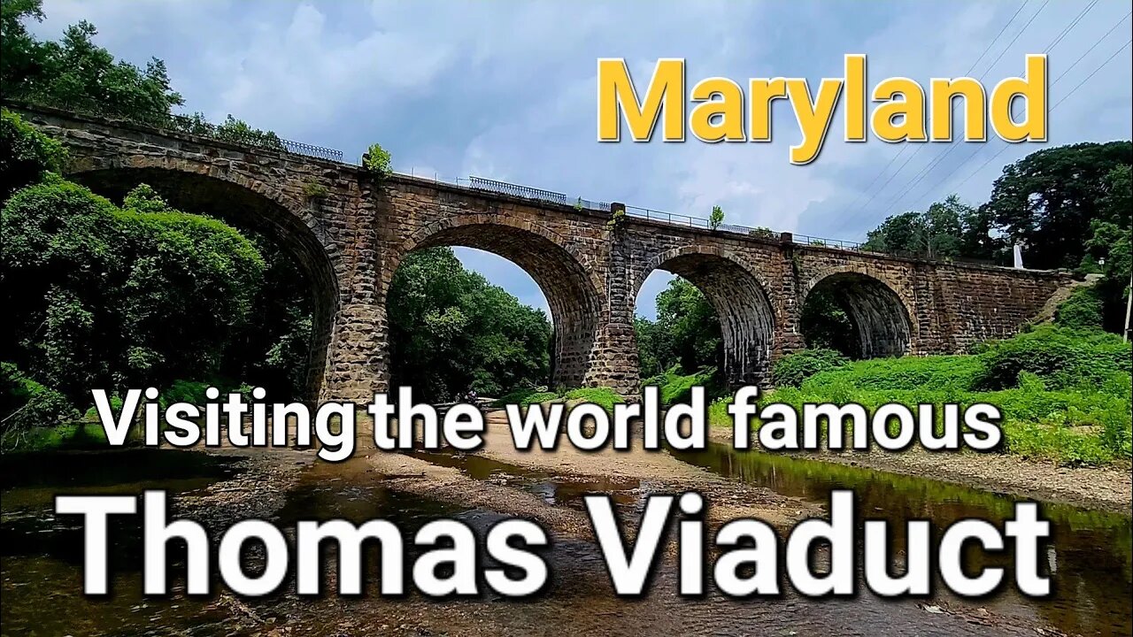 World famous Thomas viaduct Relay Maryland