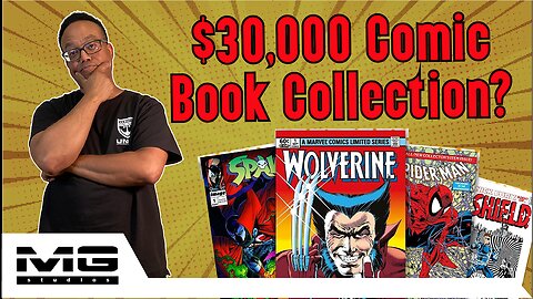 $30,000 comic book collection?