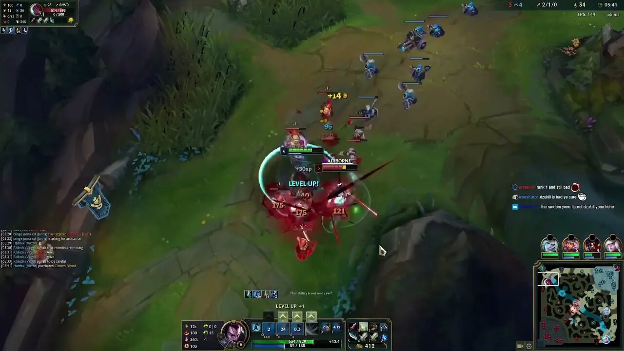 Yasuo Vs Yone 1v1 - Level 6 power spike ABUSE