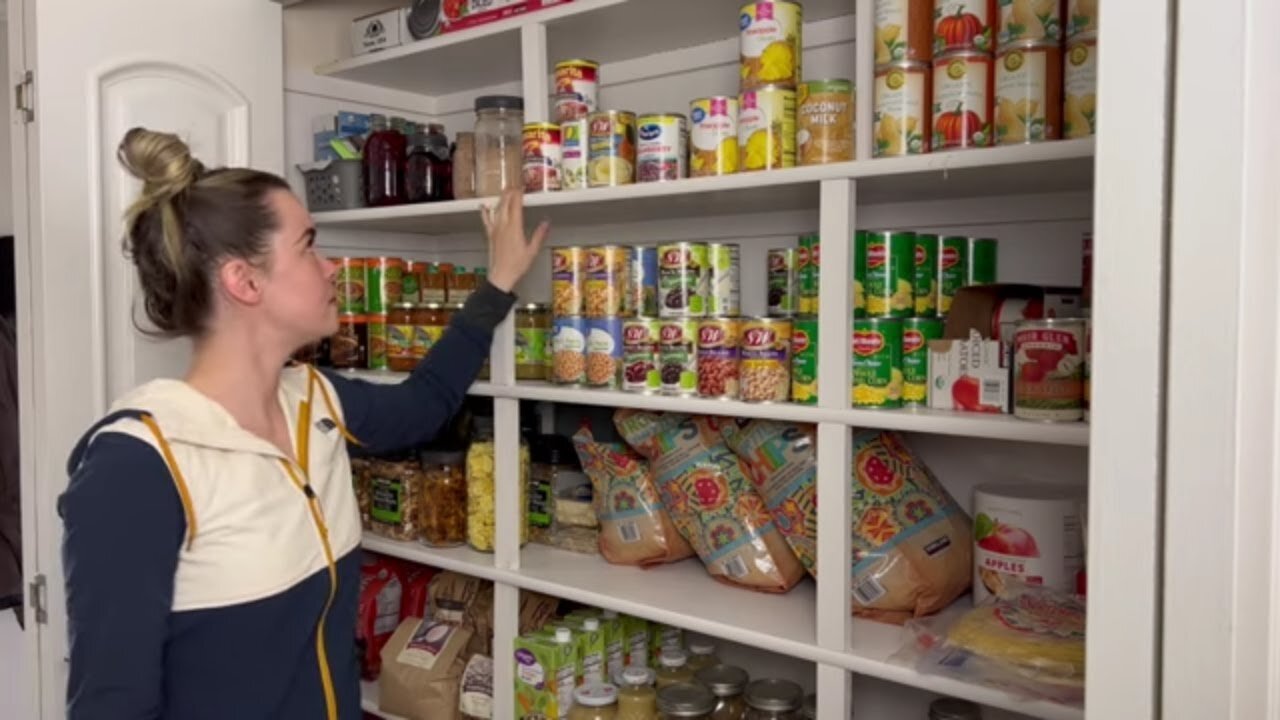 My Short-Term Food Storage Pantry Tour