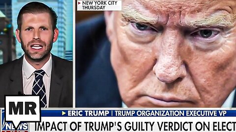 Trump's Son Uses Racism To Cope With Dad's Felony Convictions