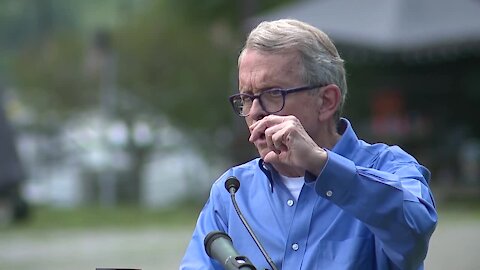 Gov. Mike DeWine visits Ashtabula to celebrate the cleanup of the Ashtabula River