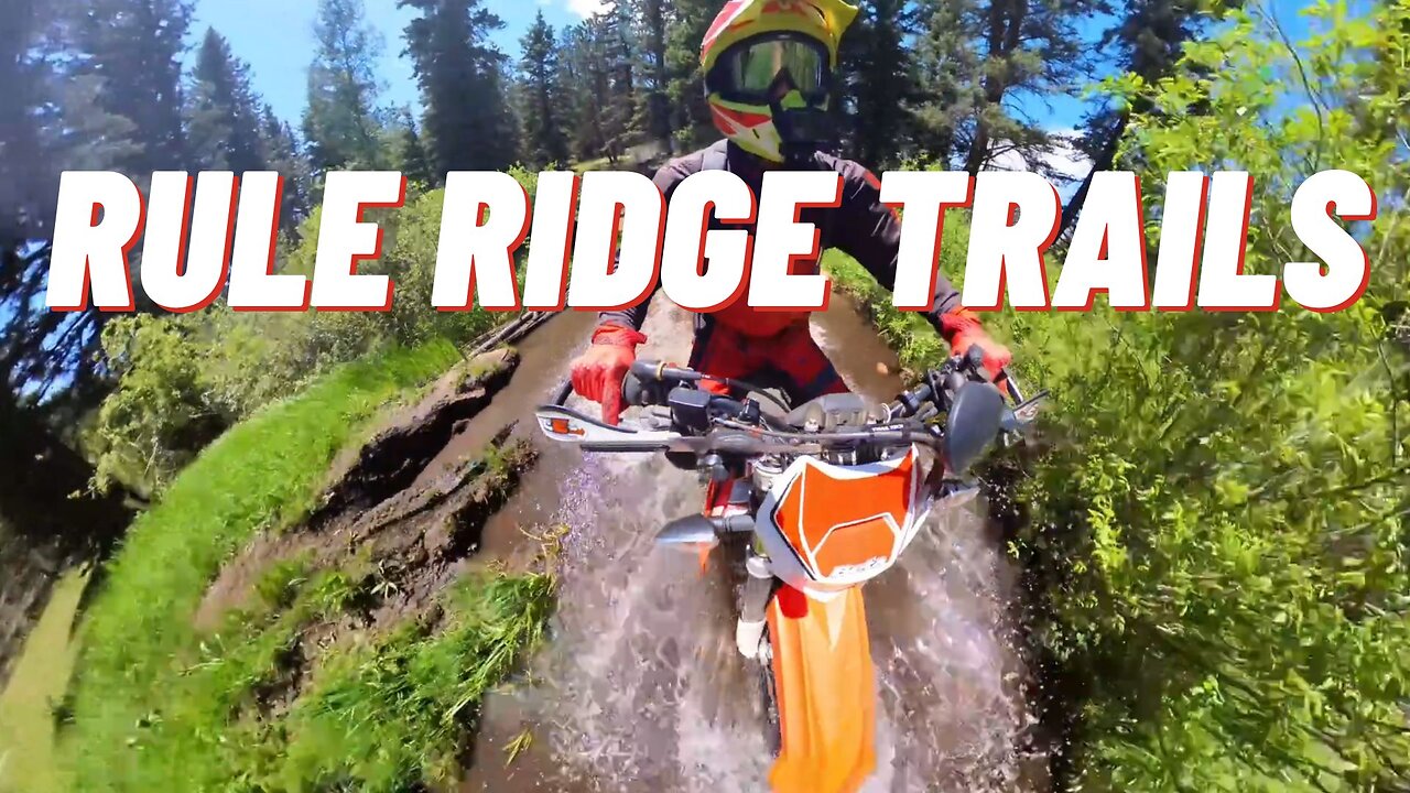 Riding Rule Ridge Colorado