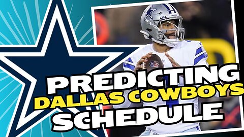 Predicting the Dallas Cowboys 2024-2025 NFL Schedule. Parlays Unleashed