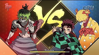 Gyutaro Vs. Tanjiro (Entertainment District) And Zenitsu (Entertainment District) - Very Hard CPU