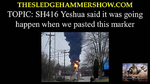 BGMCTV THE SLEDGEHAMMER SHOW SH416 Yeshua said it was going happen when we pasted this marker