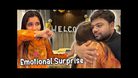 Meeting My Wife After A Long Time ❤️ | Emotional Surprise 😭