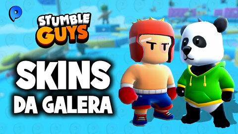 Stumble Guys - Skins da galera