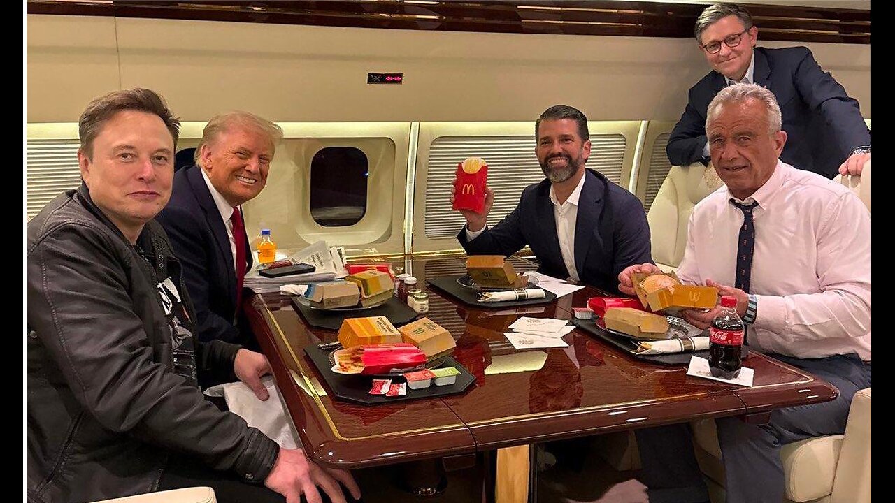 Leftists Criticize RFK Jr. For Photo with Trump Eating McDonald's Meal