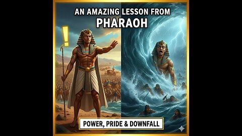 An Amazing Lesson from Pharaoh and Moses: Obedience, Pride, and God’s Power Revealed 🇺🇸